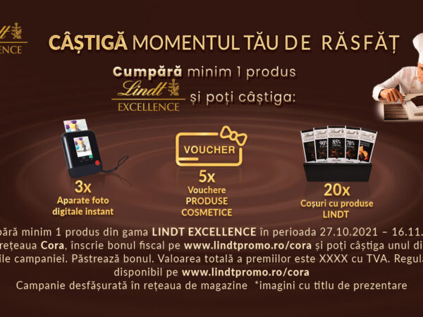 LINDT - Online Campaign  CASTIGA MOMENTUL TAU DE RASFAT